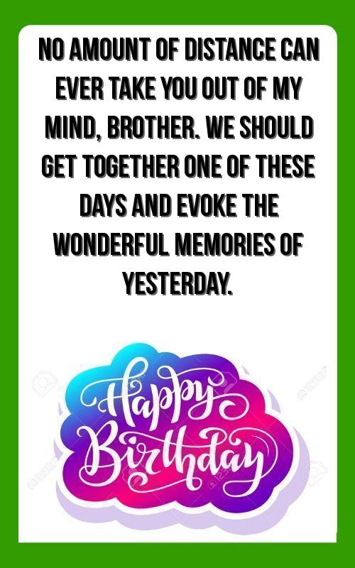 best birthday wishes for brother in english